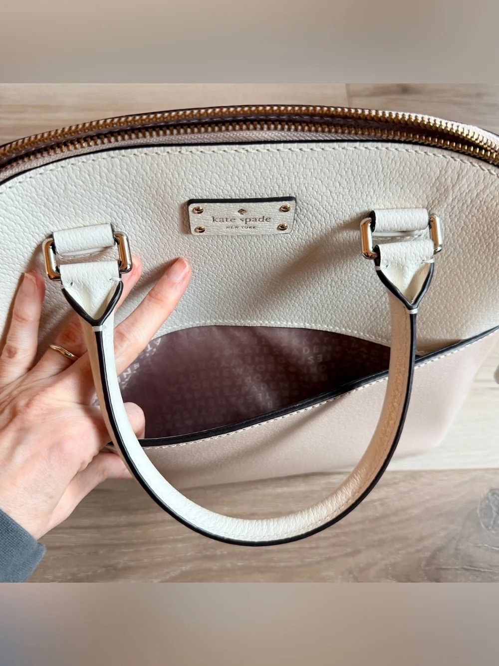 kate spade grove street Carli leather purse